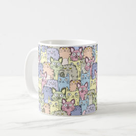 Taza De Café Combo Mug - Crazy Cat Lady