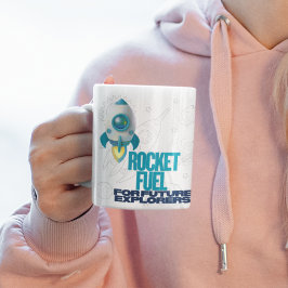 Taza De Café Combustible de cohetes para exploradores Muñeca ce