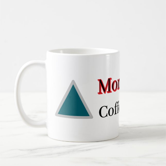 Taza de café "Combustible de Mamá" (Izquierda)