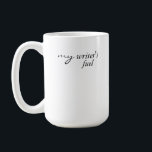 Taza De Café Combustible de mi escritor | Beber, escribir, repe<br><div class="desc">Hay una misteriosa relación entre escritores y café o té negro. Escritores y café/té se juntan como pescado y agua. ¿Por qué? Hay muchos artículos de blogs y anécdotas acerca de la divertida conexión entre On Writing, Brain y Caffeine. Por esta razón, una gran taza ENORME es el regalo perfecto...</div>