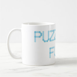 TAZA DE CAFÉ COMBUSTIBLE DE PUZZLING