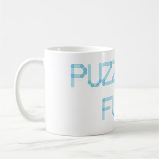 TAZA DE CAFÉ COMBUSTIBLE DE PUZZLING