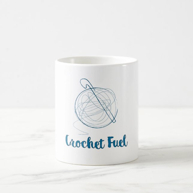 Taza De Café Combustible del ganchillo (Centro)