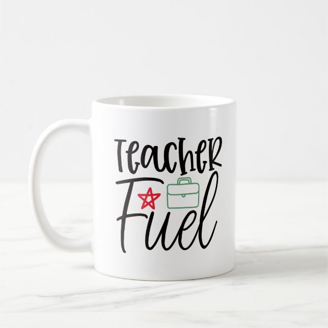 Taza De Café Combustible docente (Izquierda)