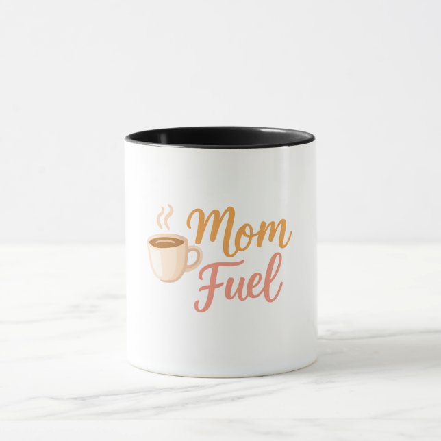 Taza de café combustible para mamás (Centro)