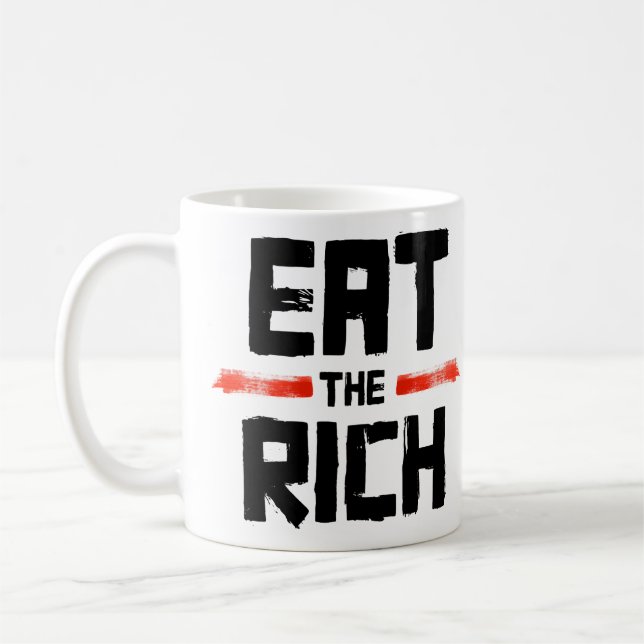 TAZA DE CAFÉ COME A LOS RICOS (Izquierda)