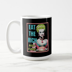 Taza De Café Come a los ricos, no a la torta