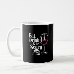 Taza De Café Come Bebe Y Sé Divertido Cita Divertida Con Un Toq