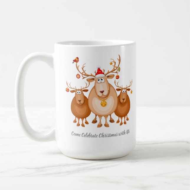 Taza De Café Come Celebrate Christmas with Us by premora (Izquierda)