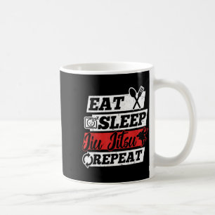 Taza De Café Come Dormir Jiu Jitsu Brasileño Repetir - Jiu Jits