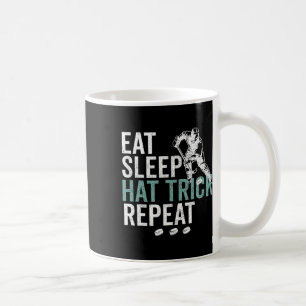 Taza De Café Come Dormir Triplete Repetir Genial Disco de Hocke