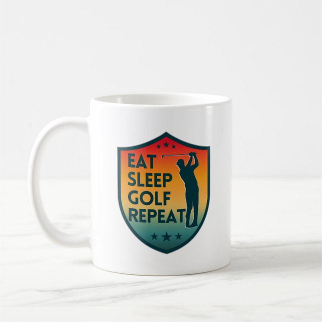 TAZA DE CAFÉ COME GOLF REPITE (Izquierda)