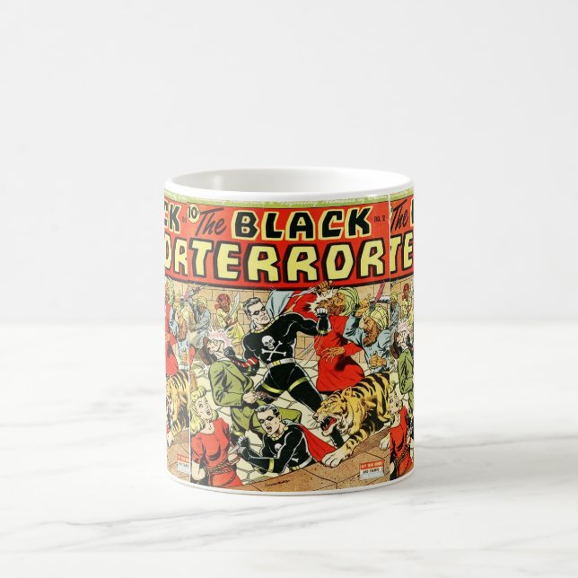 Taza De Café Comedia del terror negro (Centro)