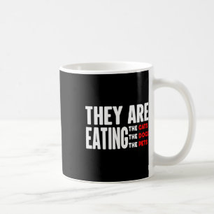 Taza De Café Comen Perros - Comen Gatos