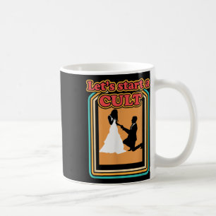 Taza De Café Comencemos culto a la Boda casada Groom Bride