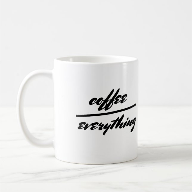 Taza De Café comentar el humor sobre el café (Izquierda)
