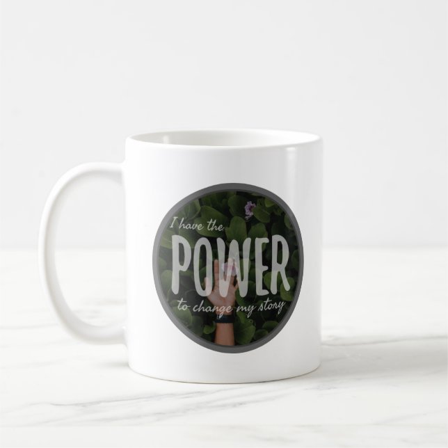Taza De Café comentarios motivacionales de actitud positiva (Izquierda)