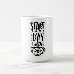 Taza De Café Comenzar el día con el café