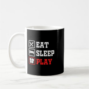 Taza De Café Comer Dominoes De Juego De Sueño Para Las Mujeres