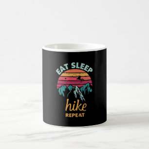 Taza De Café Comer, Dormir, Caminar, Repetir