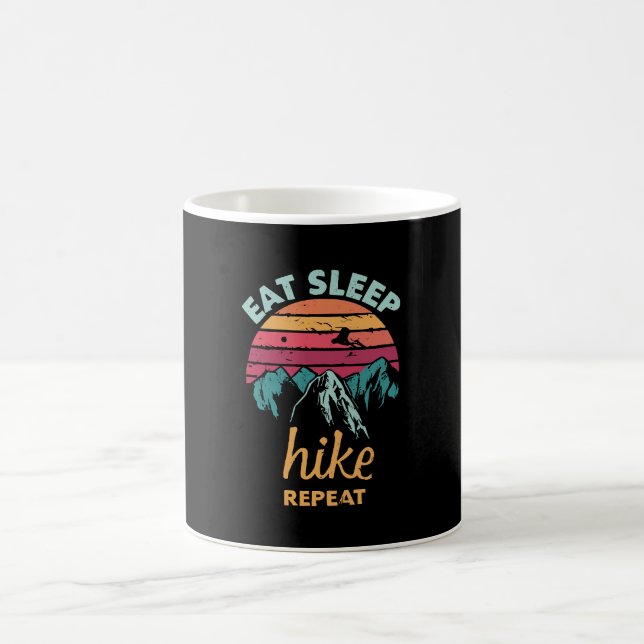 Taza De Café Comer, Dormir, Caminar, Repetir (Centro)
