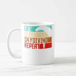 Taza De Café Comer Dormir Repetir Paracaidismo