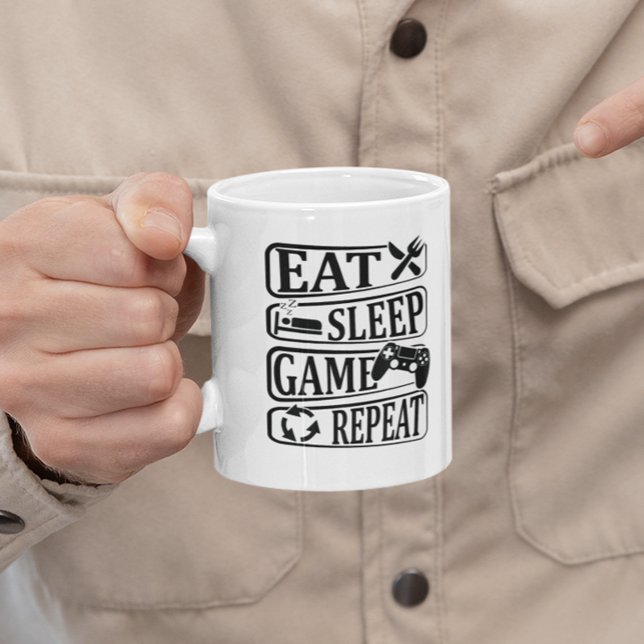 Taza De Café Comer juego de suspensión de juego de repetición d (Subido por el creador)