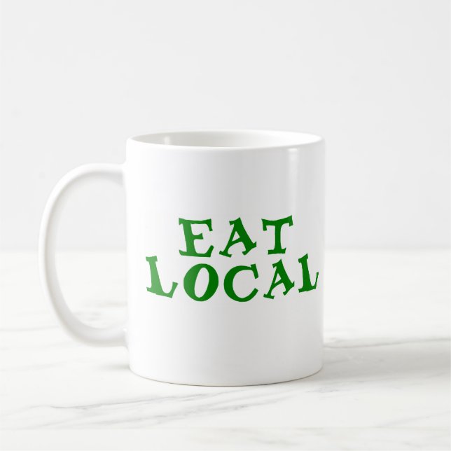Taza De Café comer local (Izquierda)