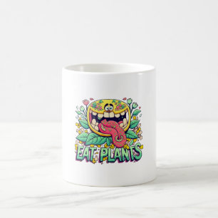 Taza De Café Comer Plantas