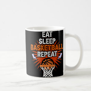 Taza De Café Comer Sleep Basketball Repetir Jugador Regalo Dive