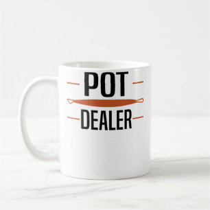 Taza De Café Comerciante de Macetas - Cerámica de Alfarería