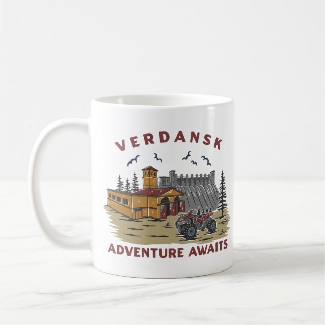 Taza De Café Comercio turístico de Verdansk (Izquierda)