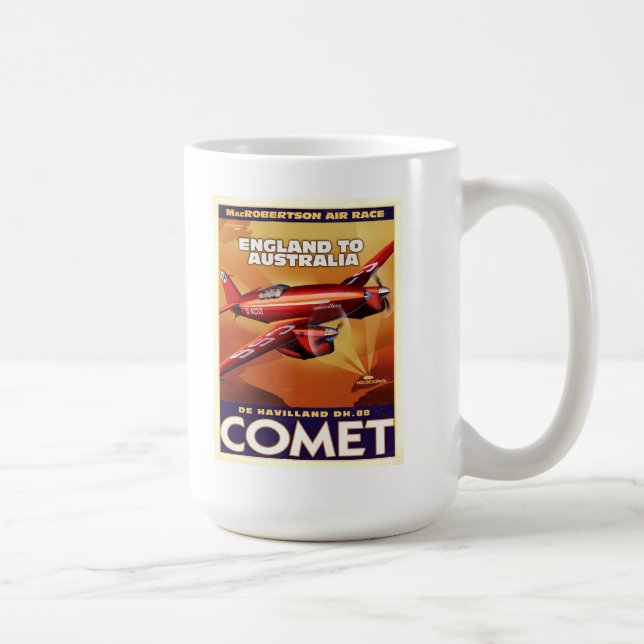Taza De Café Cometa de DeHavelland (Derecha)