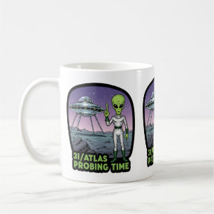 Taza De Café Cometa divertido 3I/Atlas