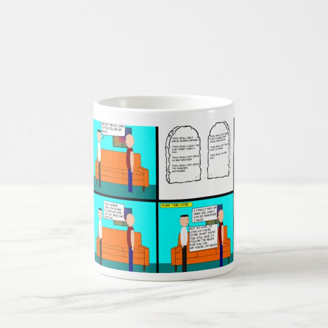 Taza De Café Cómic (Centro)