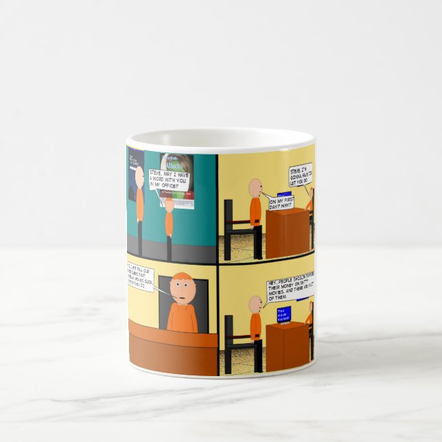 Taza De Café Cómic (Centro)