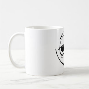 Taza De Café Comic Funny Hombre Hombre Mister Lip Eyes Face