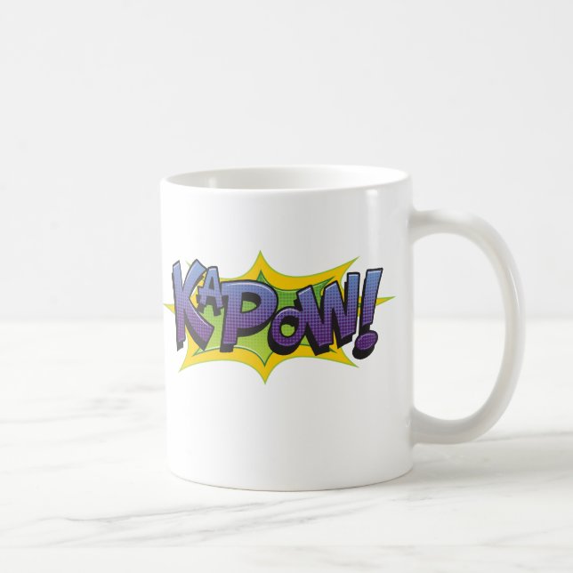 Taza De Café ¡Cómic KaPow! (Derecha)