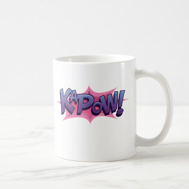 Taza De Café ¡Cómic KaPow! (Derecha)