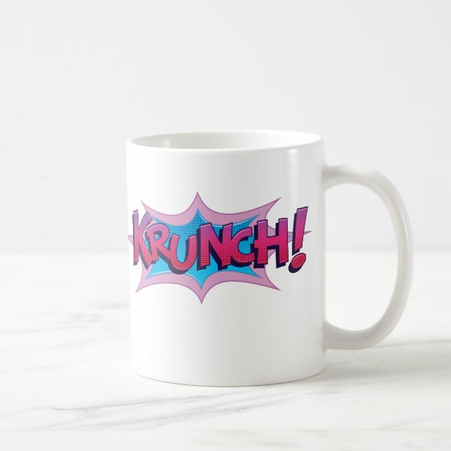 Taza De Café ¡Cómic Krunch! (Derecha)