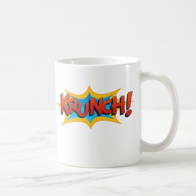 Taza De Café ¡Cómic Krunch! (Derecha)