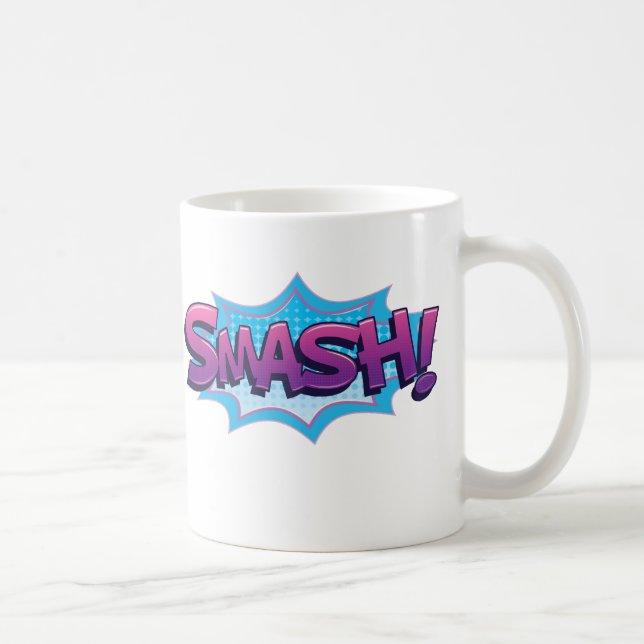 Taza De Café ¡Comic Smash! (Derecha)