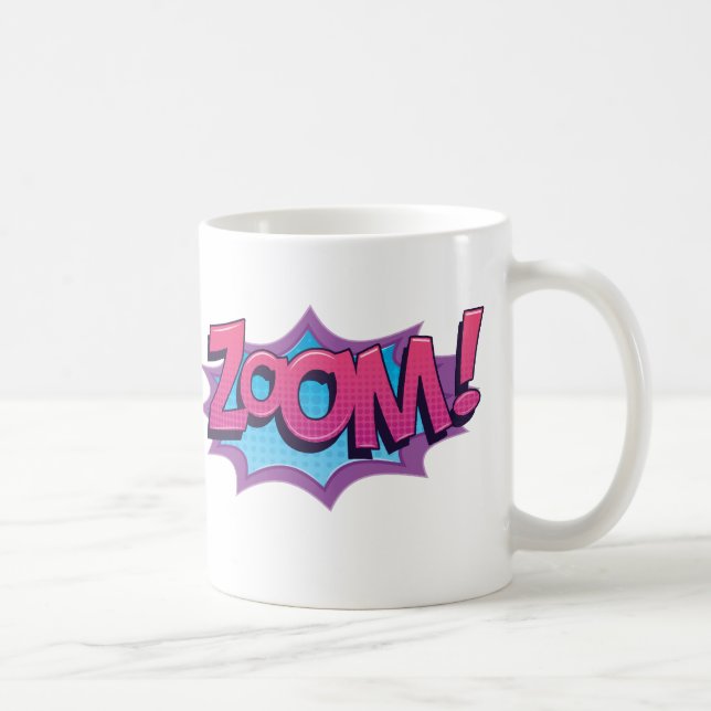 Taza De Café ¡Comic Zoom! (Derecha)