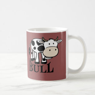 Taza De Café Comical Bull