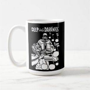 Taza De Café Comics de Vintage de Profundidad en la oscuridad A
