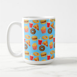 Taza De Café Comida chatarra kawaii