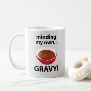 Taza De Café Comida de Salsa Preocupándome por Mi Propia Salsa