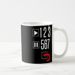 Taza De Café Comida divertida bailando en salsa baile
