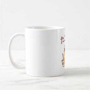 Taza De Café Comida japonesa de Takoyaki de pulpo suave