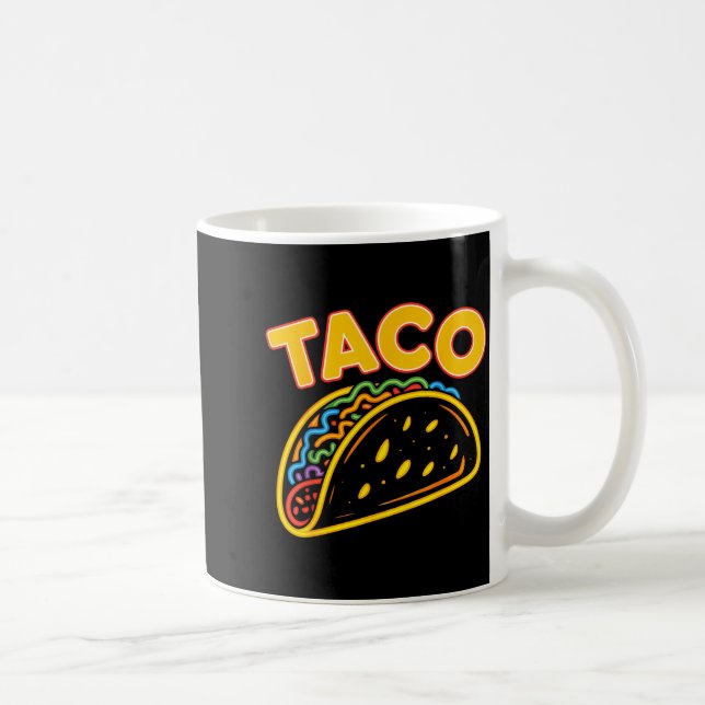 Taza De Café Comida mexicana Taco  (Derecha)